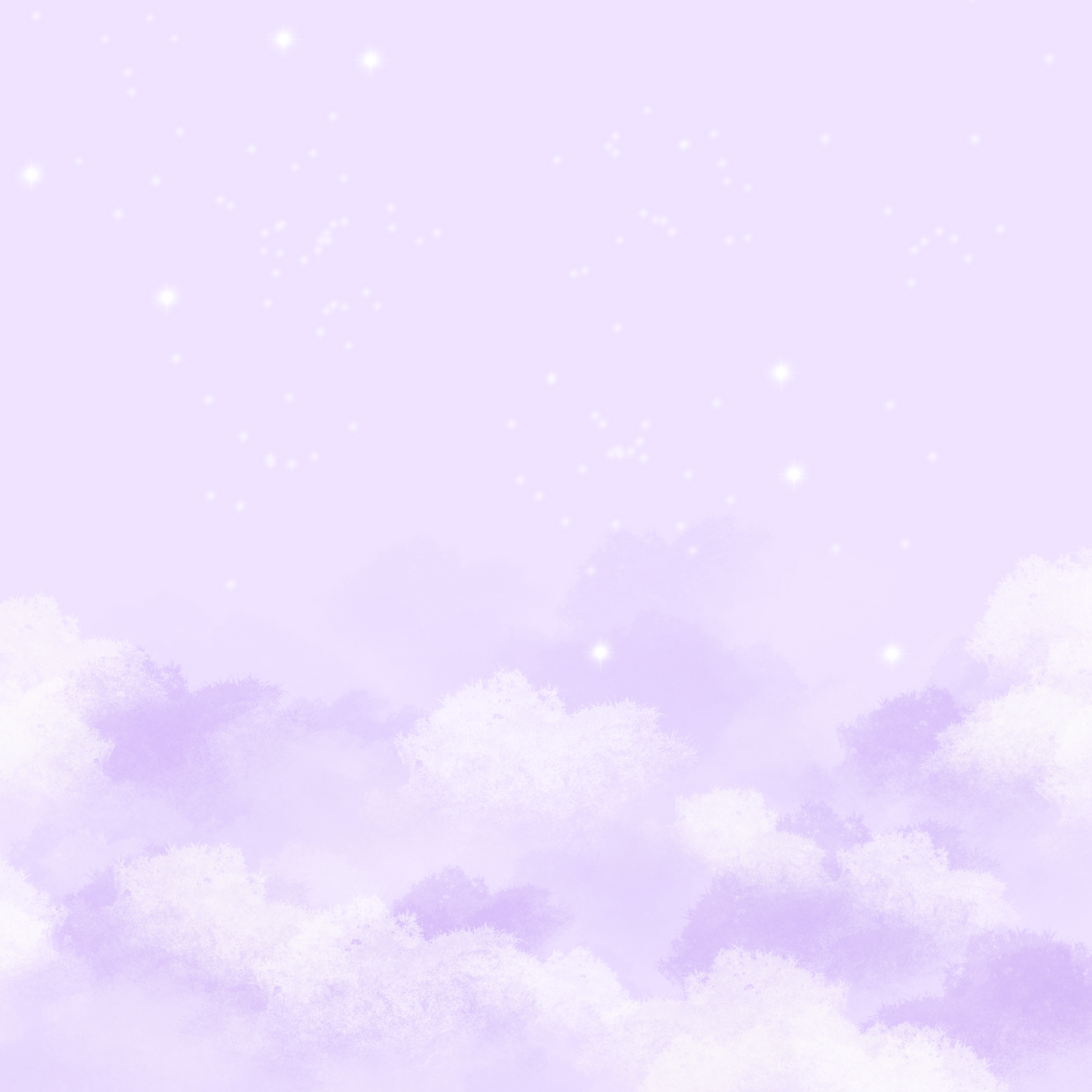 Purple  Cloud Fairy tale Background